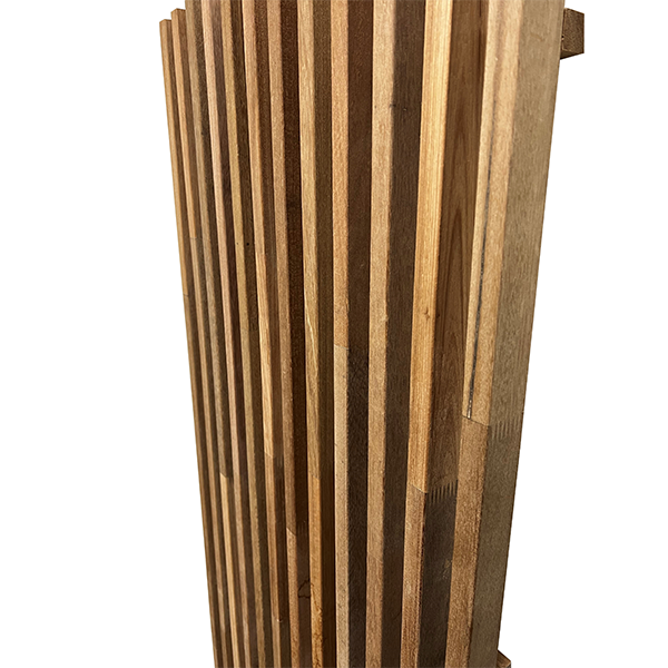'Oasis' Premium Hardwood Screens: Vertical Slat (Natural F/J)