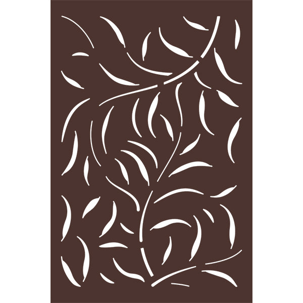 Outdeco Screen Willow Natural Brown