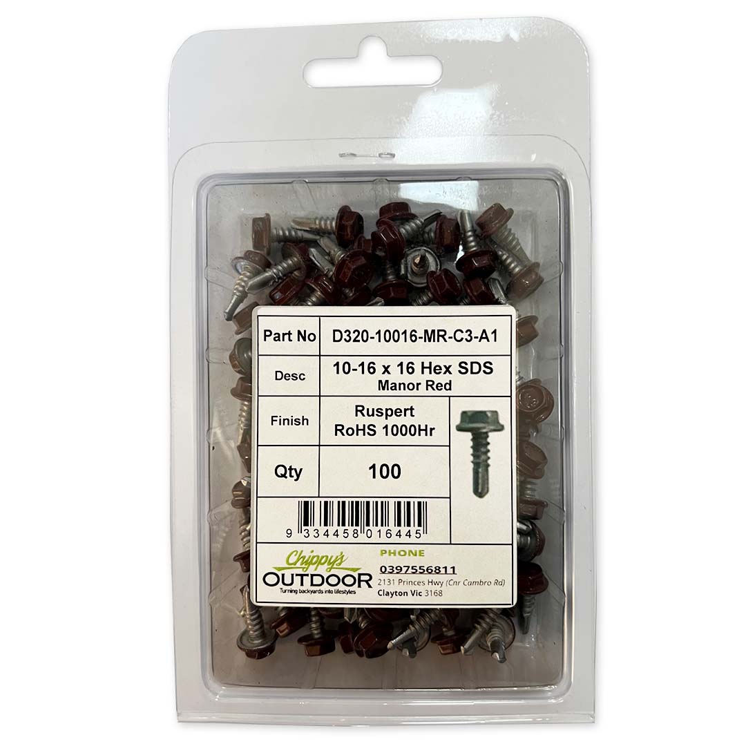 Metal Roofing Screws 10g 16 X 16mm 100pcs