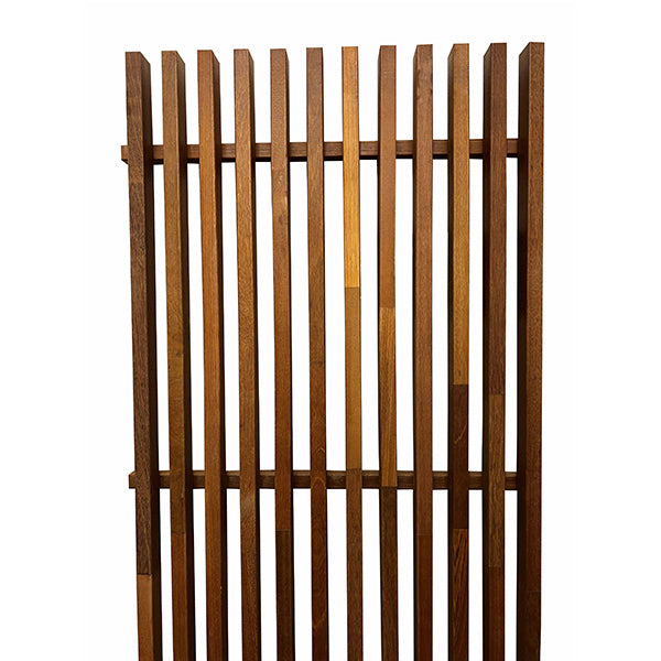 Oasis Premium Hardwood Screens Vertical Slat Pre-stained F/j