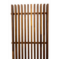 Oasis Premium Hardwood Screens Vertical Slat Pre-stained F/j