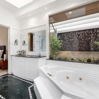 Extra Large Budget Paint Metal Screen Flora