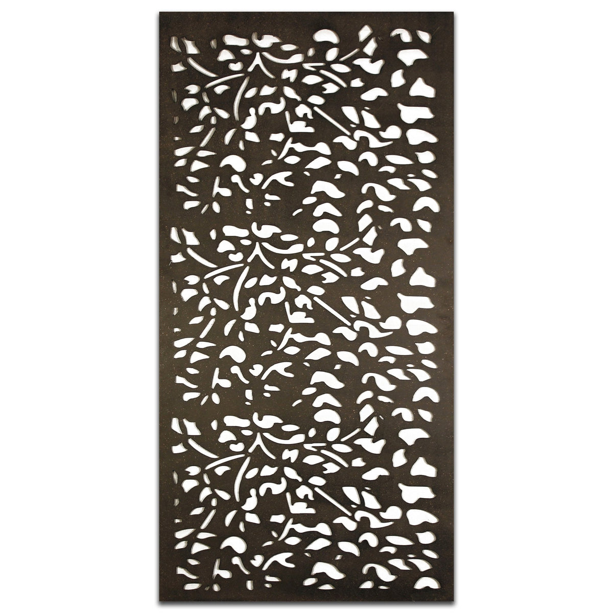 Extra Large Budget Paint Metal Screen Flora