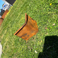 Safe Edge Corten Steel Internal Corner With Safety Fold