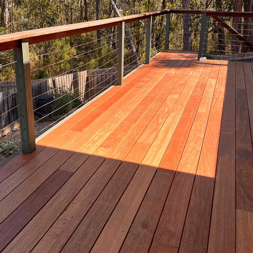 Random Length Merbau Decking 140 x 19mm