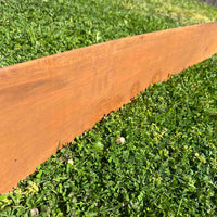 Safe Edge Corten Steel Garden Edging With Safety Fold