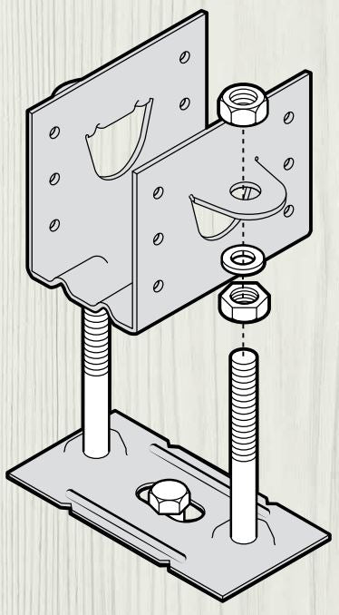 Klevaklip Adjustable Joist Support Kit