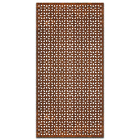 Rust Metal Screen: Frangipani