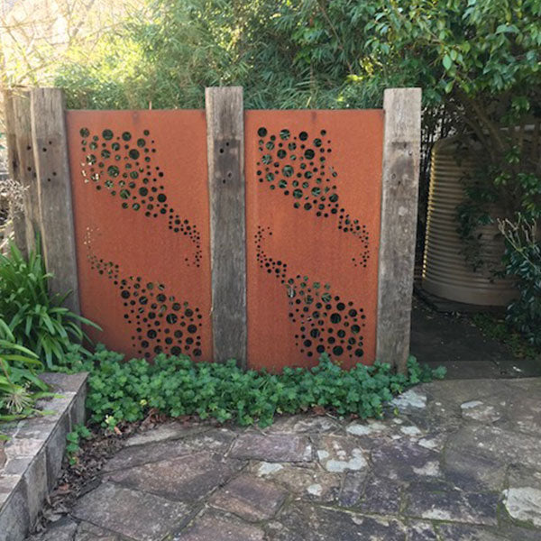 Rust Metal Screen Galaxy