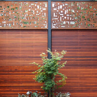 Rust Metal Screen Matrix