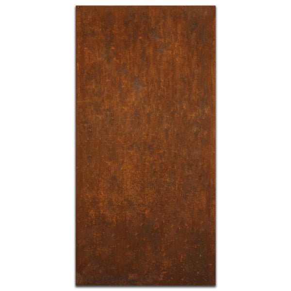 Plain Rust Metal Screen, Garden Privacy Rust Screen, Melbourne ...