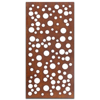 Rust Metal Privacy Screen Submarine