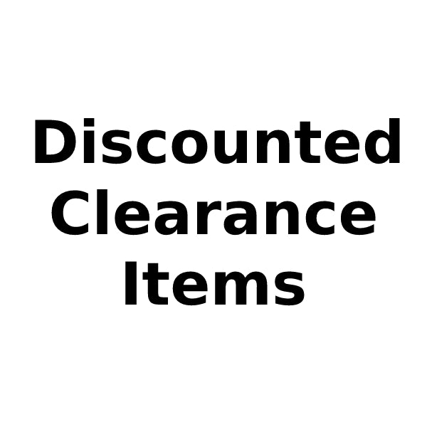 Discounted Clearance Items