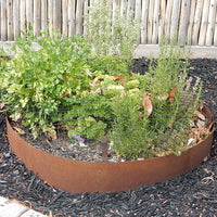 Corten Steel Rust Garden Ring 150mm