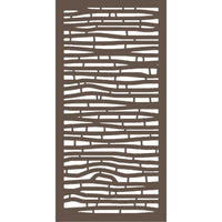 Outdeco Screen Bungalow Natural Brown