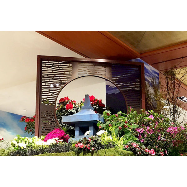 Outdeco Screen Bungalow Natural Brown