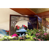 Outdeco Screen Bungalow Natural Brown