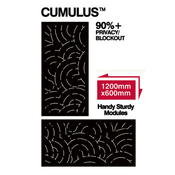 Outdeco Screen Byron Natural Brown