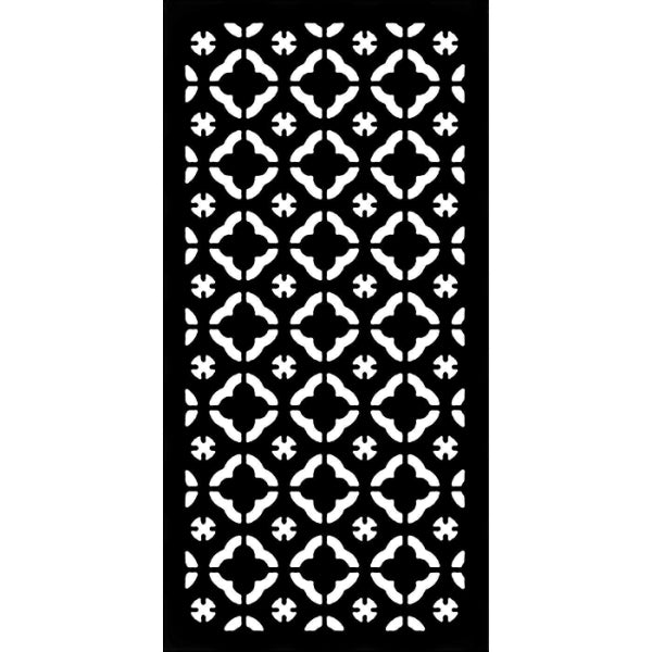 Outdeco Screen Lantern Natural Brown