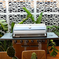 Outdeco Screen Leafstream Natural Brown