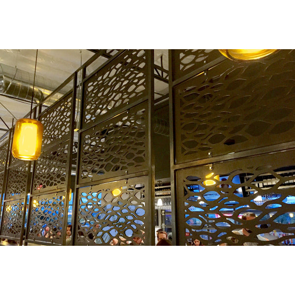 Outdeco Screen Leafstream Natural Brown