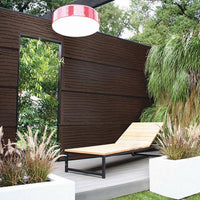 Outdeco Screen Mountain Ash Natural Brown