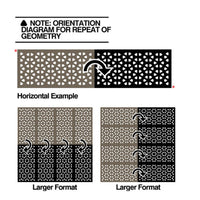 Outdeco Screen Osaka Natural Brown