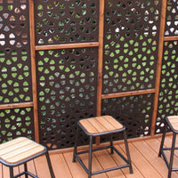 Outdeco Screen Osaka Natural Brown