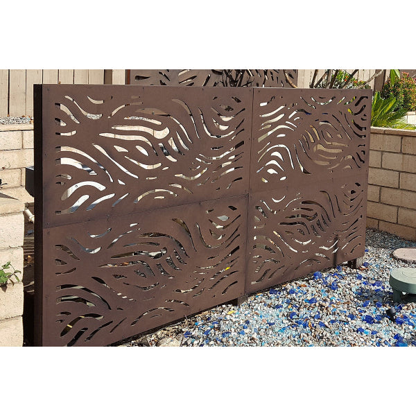 Outdeco Screen Wooloomai Natural Brown