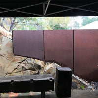 Rust Metal Screen Plain