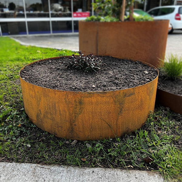 Corten Steel Rust Garden Ring 300mm
