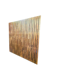 Plantation Hardwood Checker Panel Screens F/j