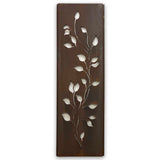 Corten Steel Rust Screen: Climbing Ficus