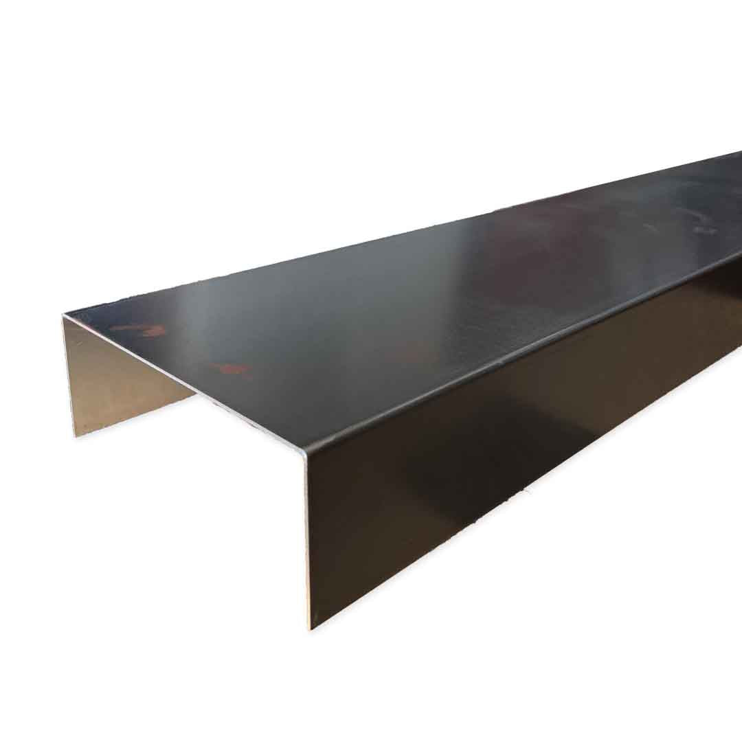 Corten Steel C Channel - Sleeper Cover