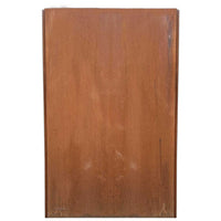 Corten Steel Rust Screens Plain Panel