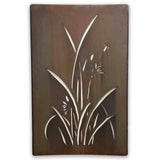 Corten Steel Rust Screens: River Reed