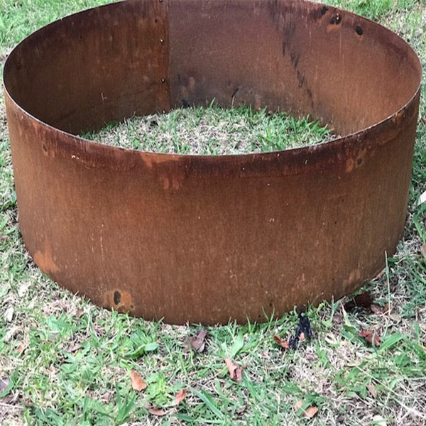 Corten Steel Rust Garden Ring