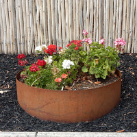 Corten Steel Rust Garden Ring