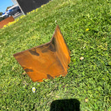 Safe Edge: Corten Steel External Corner (with Safety Fold)