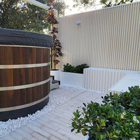 WoodEvo Castellated Composite Cladding