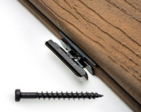 Hulk Halo Clip - Black S/steel Timber Subfloor - Eva-last Composite Decking