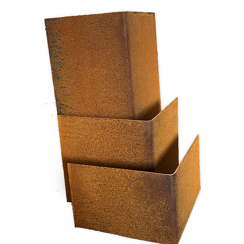 3mm Corten Steel Corner - Heavy Duty