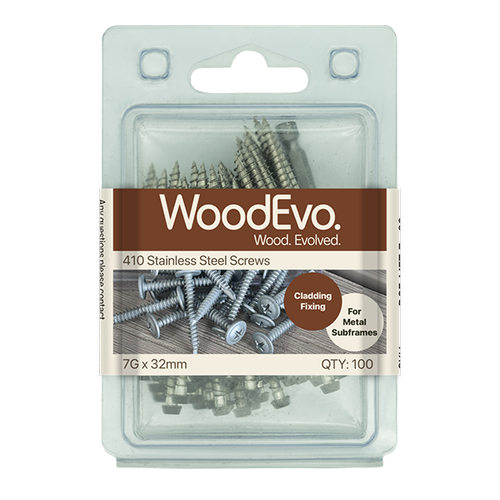 Woodevo - Cladding - Metal Fixing Screw