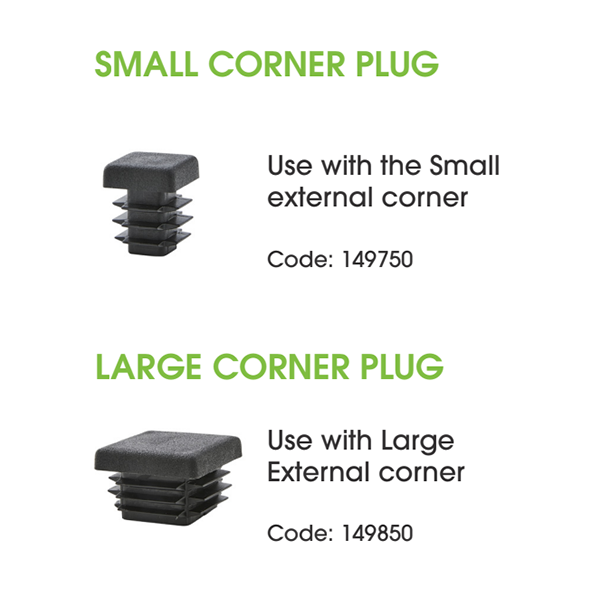 Weathertex External Corner Plug Small