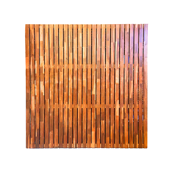 Extra Large Plantation Hardwood Checker Panel Screens