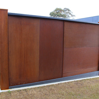 Australian Made Rust Steel Screens – Chippy's Outdoor