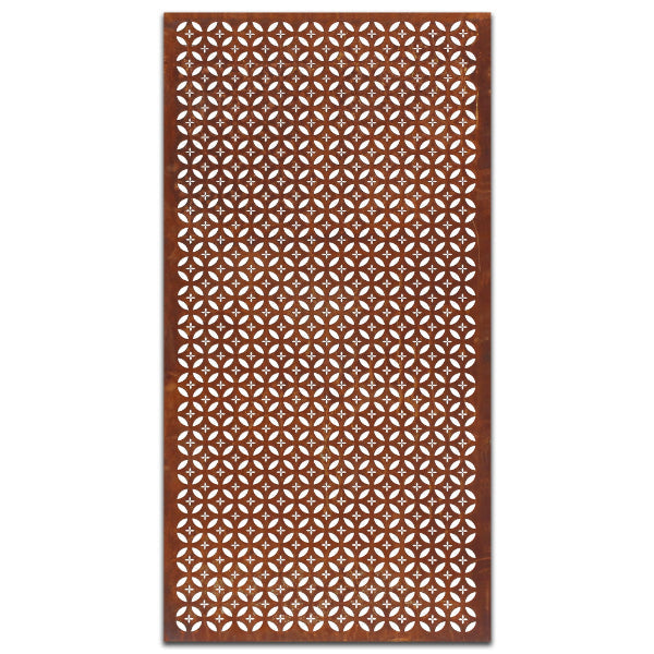 Rust Metal Screen: Sazanka