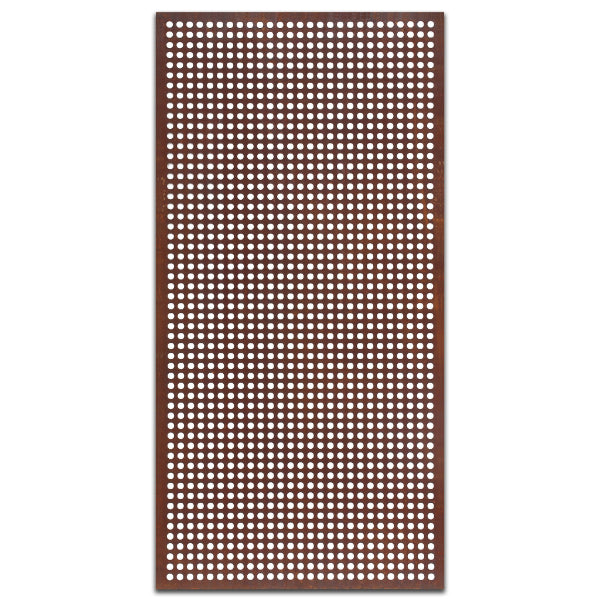 Rust Metal Screen: Sphere