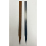 Corten Steel garden edging peg