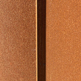 Corten Steel Rust Screens: Plain Panel